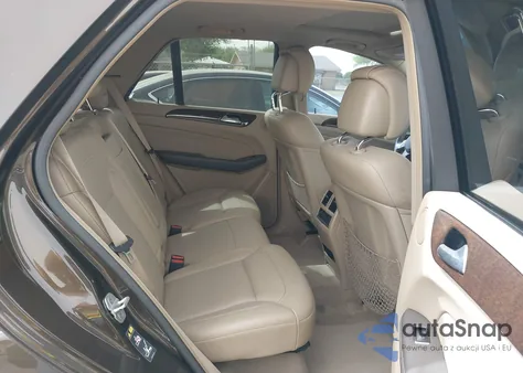 2013 Mercedes-Benz Ml 350 from USA, damaged, VIN 4JGDA5JB6DA162951